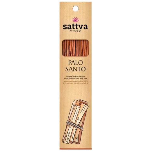 Kadzidło Indyjskie Palo Santo (15 Szt.) 30g Sattva